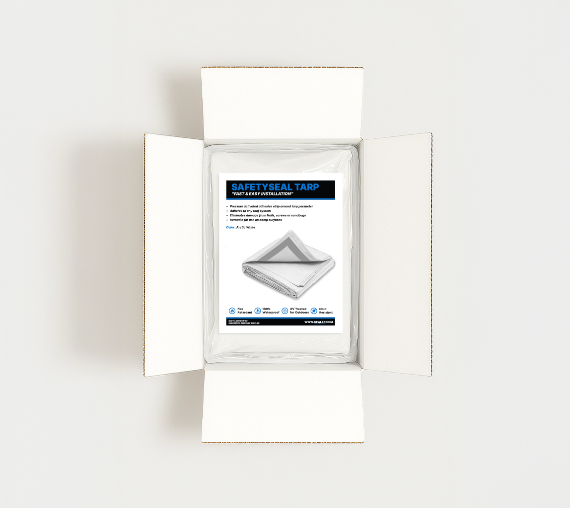 SafetySeal Adhesive Tarp