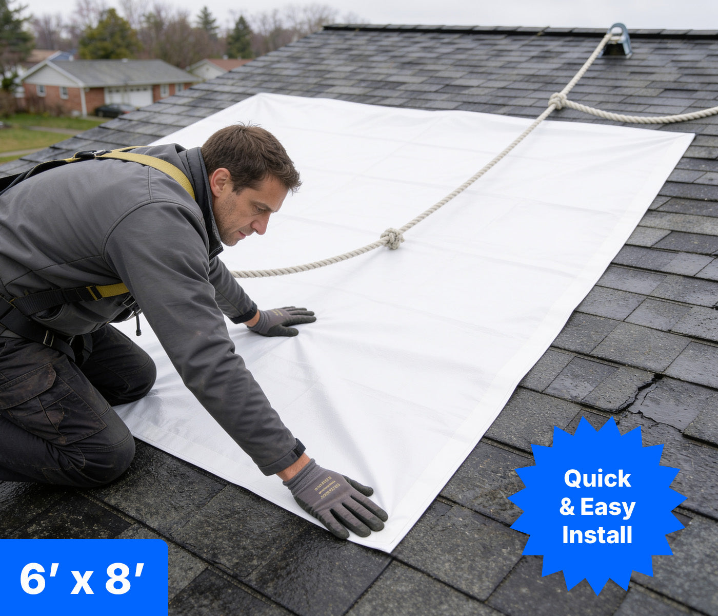 Self-Adhesive Tarp