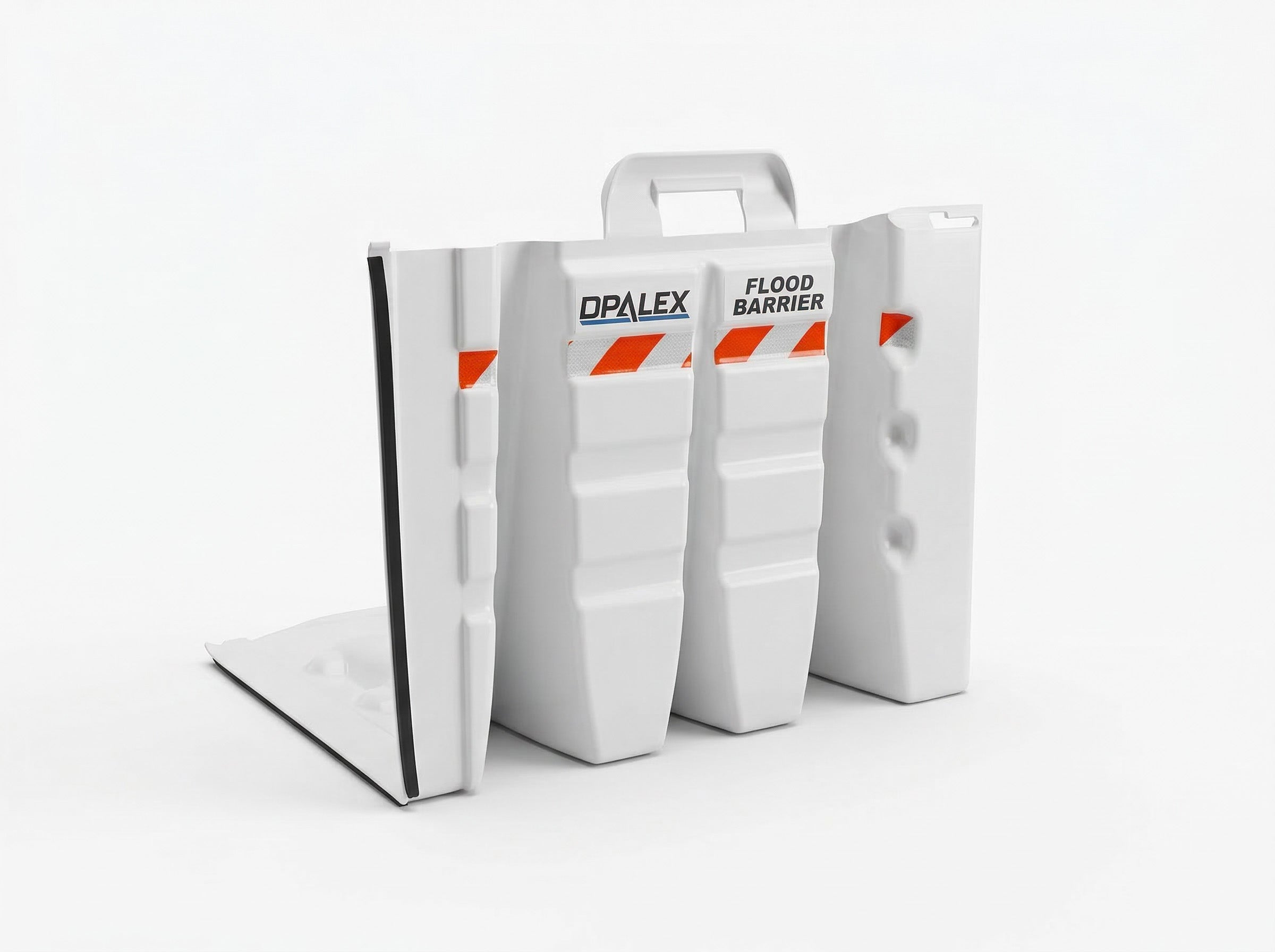 Modular Flood Barrier System - 39" Commercial, Rapid Deploy, Reusable