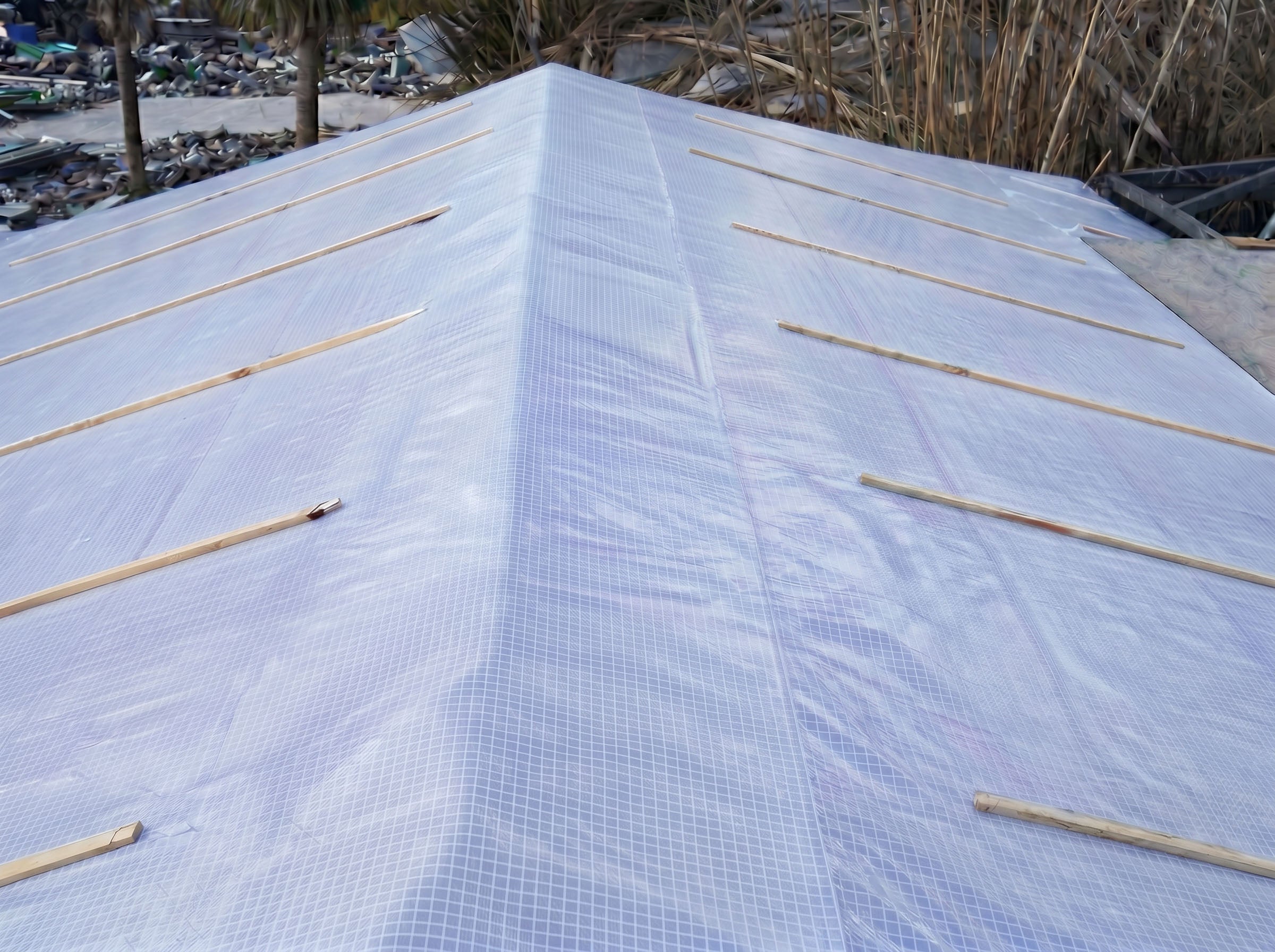 Emergency Roof Sheeting White
