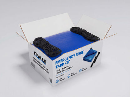 Roof Tarp Kit - 20' x 25' - U.S.A. Standard