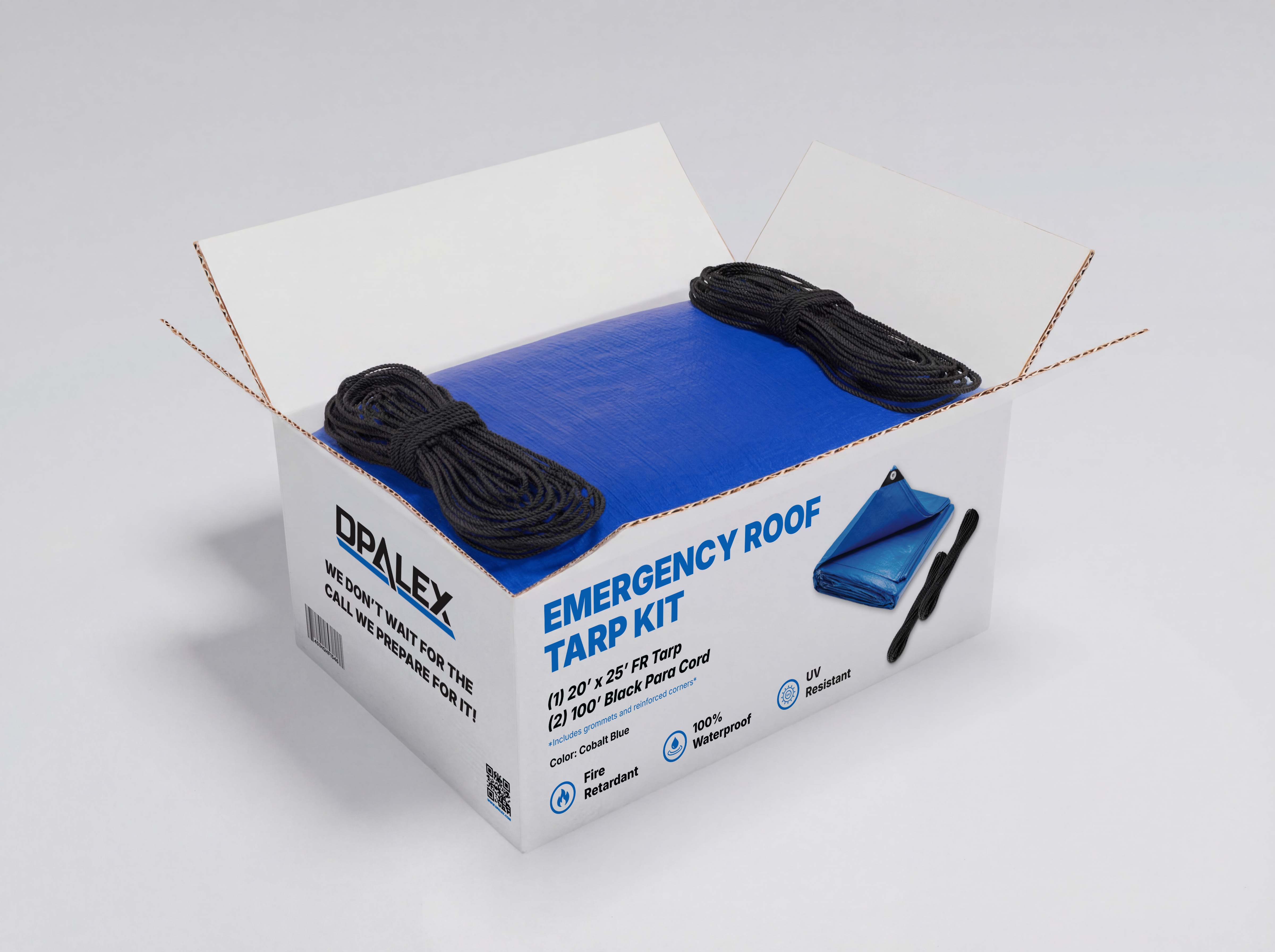 Roof Tarp Kit - 20' x 25' - U.S.A. Standard