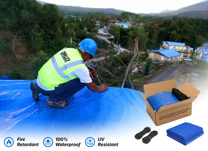 Heavy Duty Emergency Roof Kit - Flame Resistant