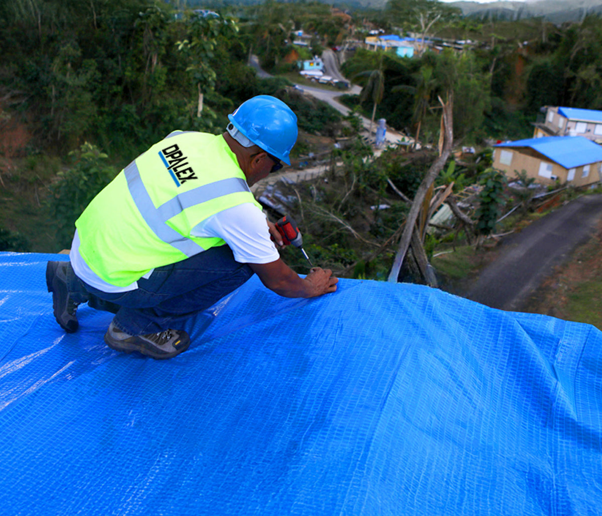 fema tarp Heavy Duty Roof Tarp Kit