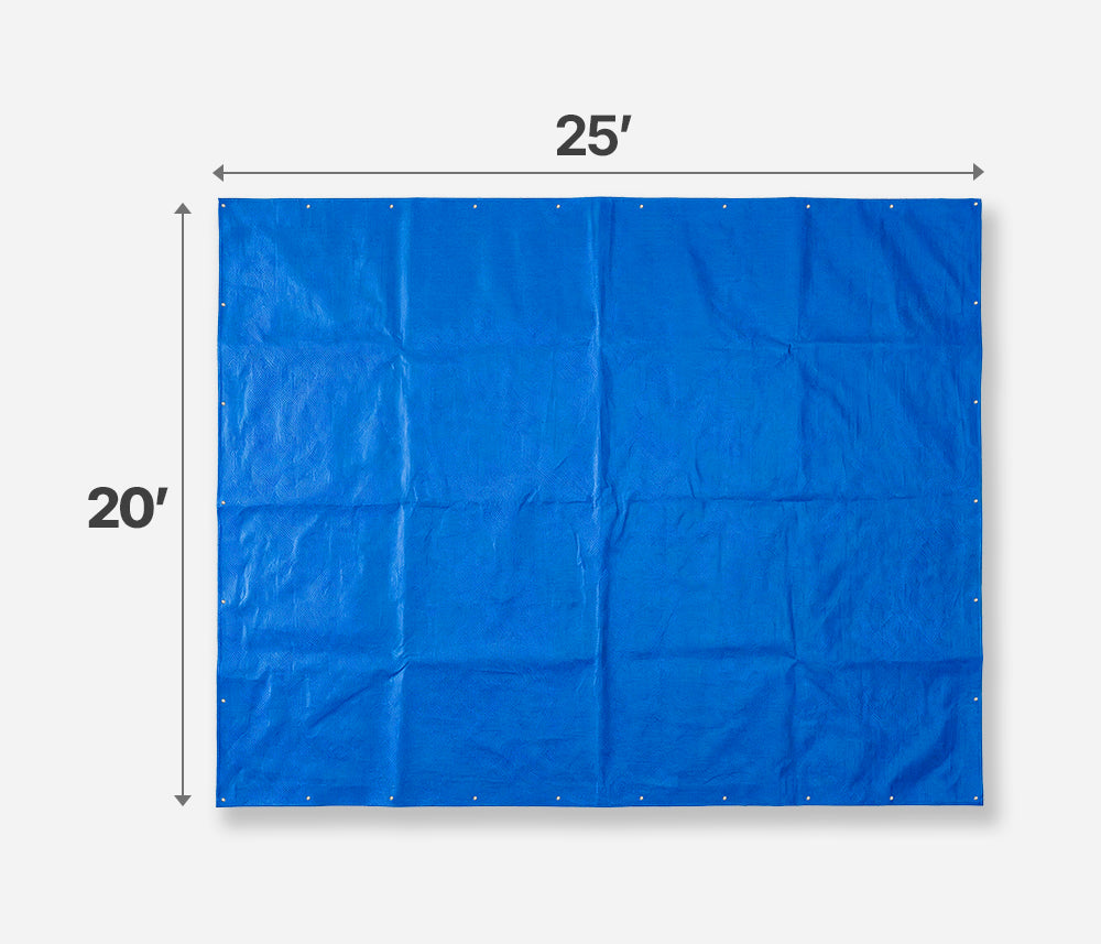 Emergency Roof Tarp Kit - 20' x 25' - FEMA Spec – DPALEX