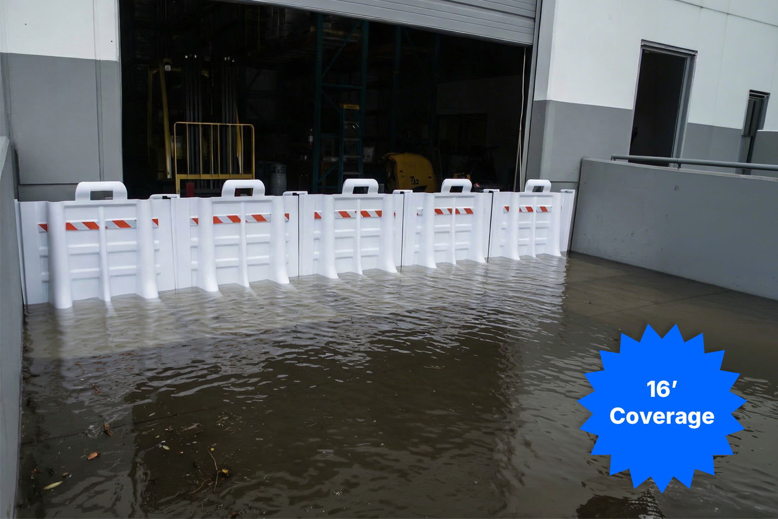 Flood Control Barrier Kit (5-panels)- 16' Coverage