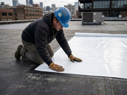 Emergency Roof Tarp - Self-Adhesive
