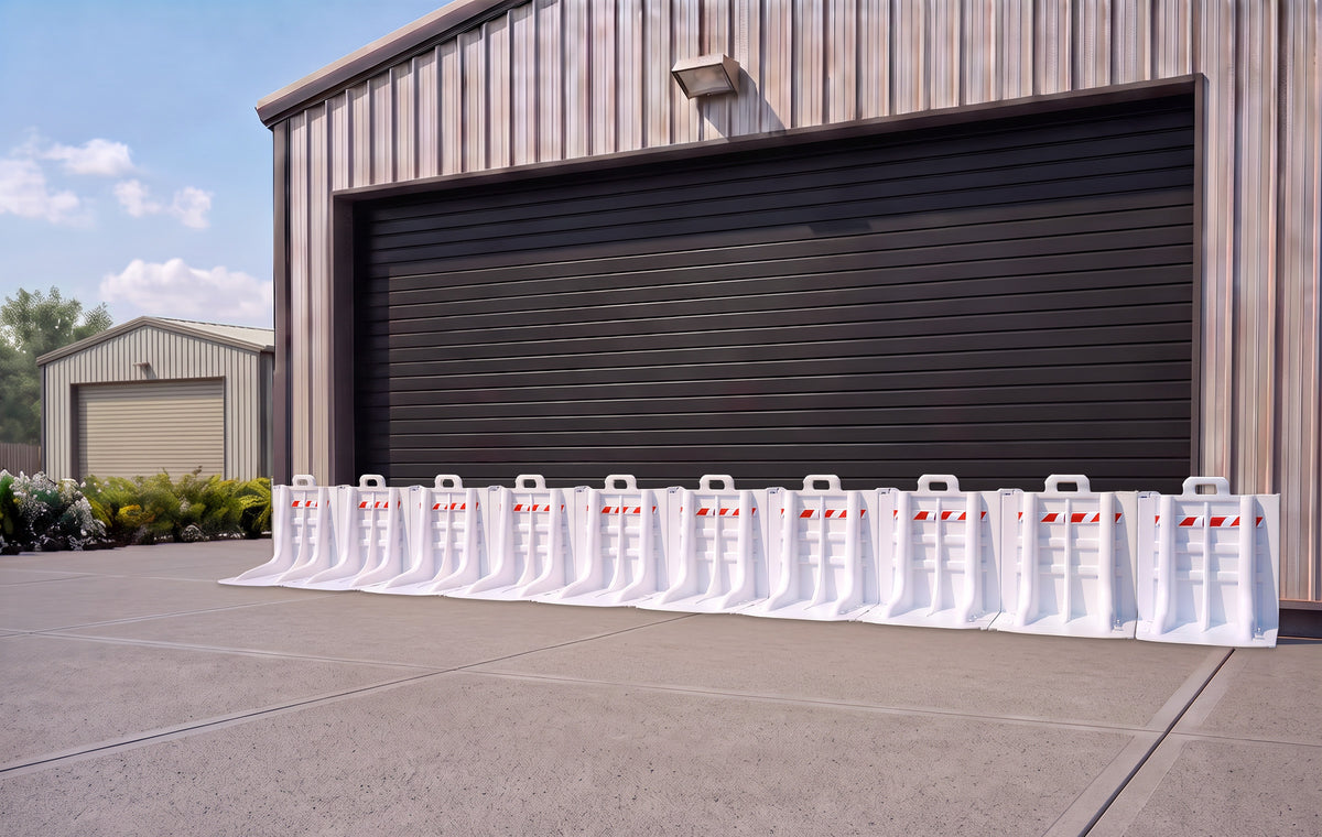 Modular Flood Barrier System - 39" Commercial, Rapid Deploy, Reusable