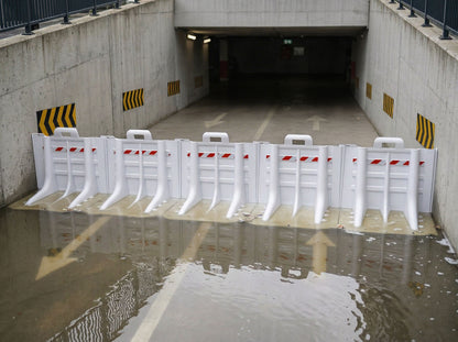 Modular Flood Barrier System - 39" Commercial, Rapid Deploy, Reusable