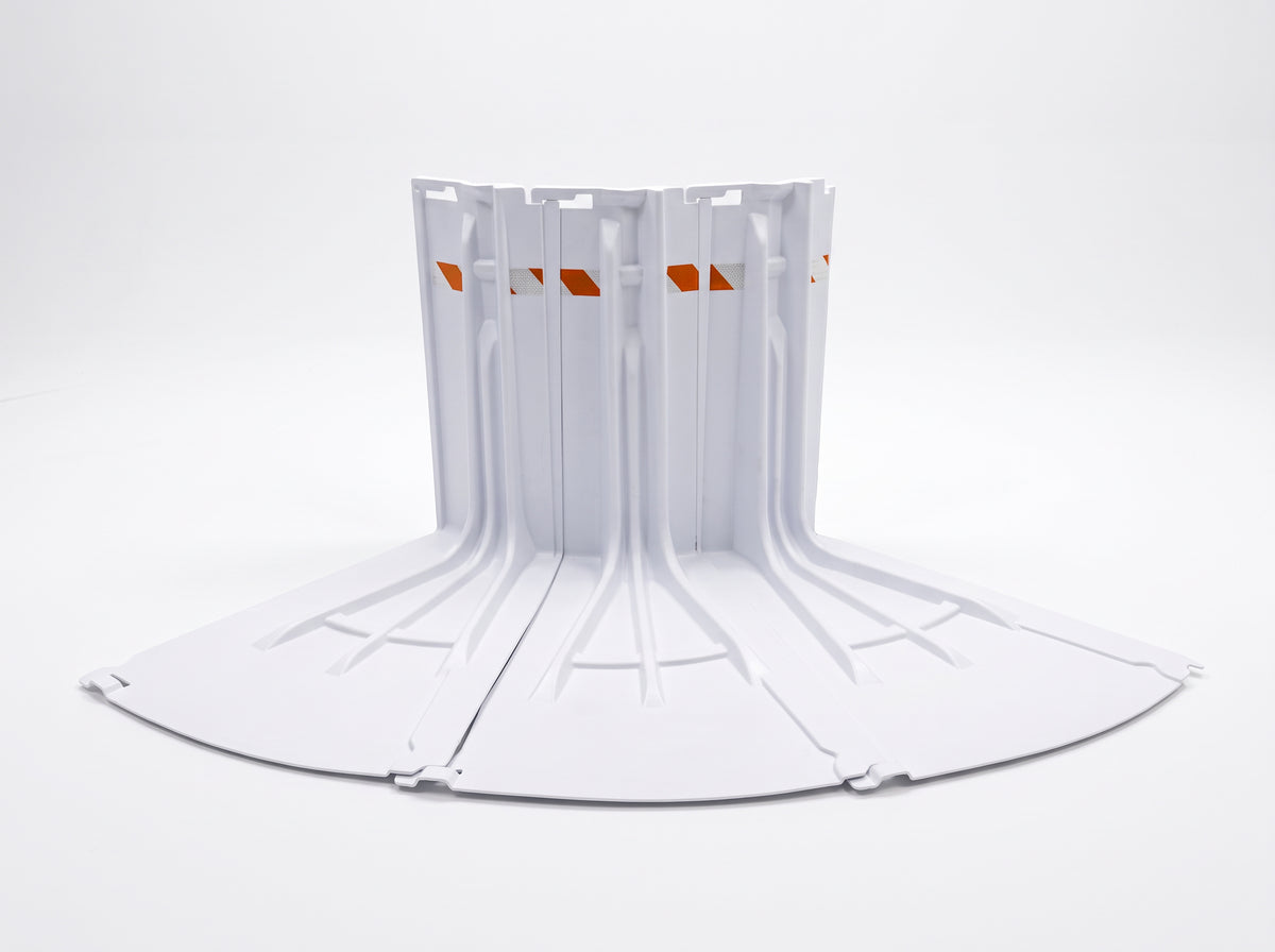 Outward Curved Flood Barriers