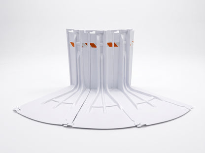 Outward Curved Flood Barriers
