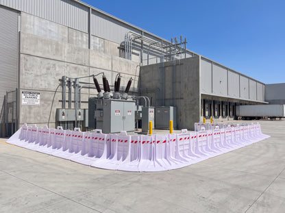 Outward Curved Flood Barriers