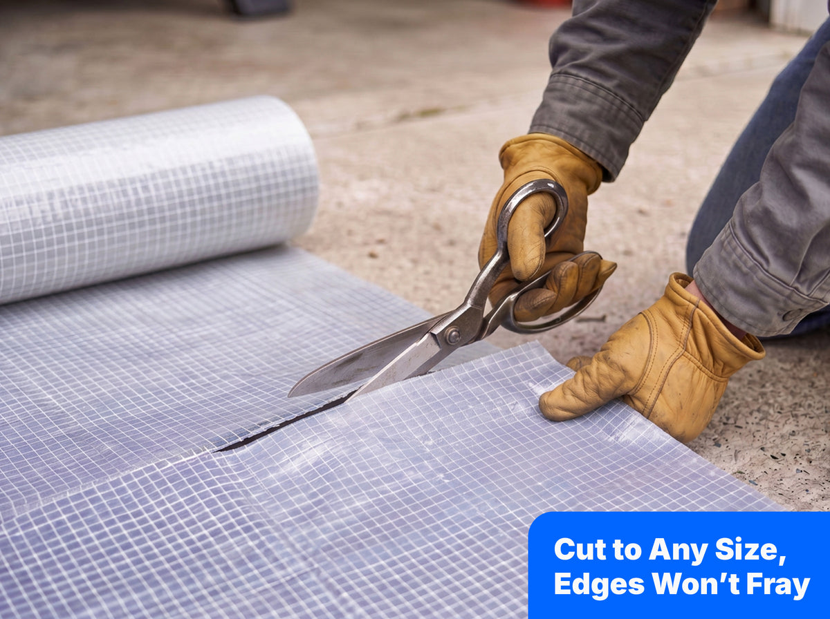 Emergency Roof Sheeting White 