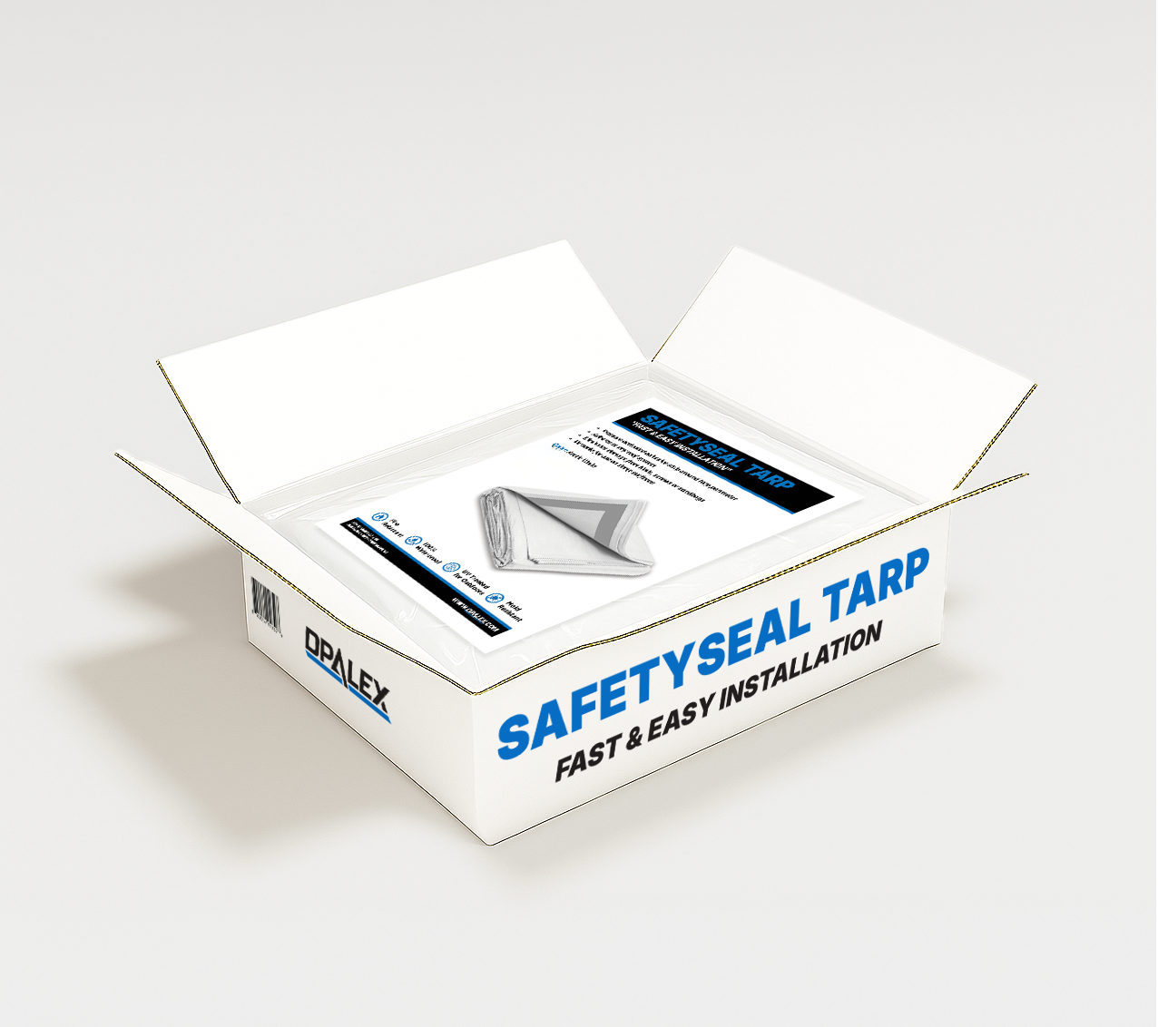 SafetySeal Adhesive Tarp