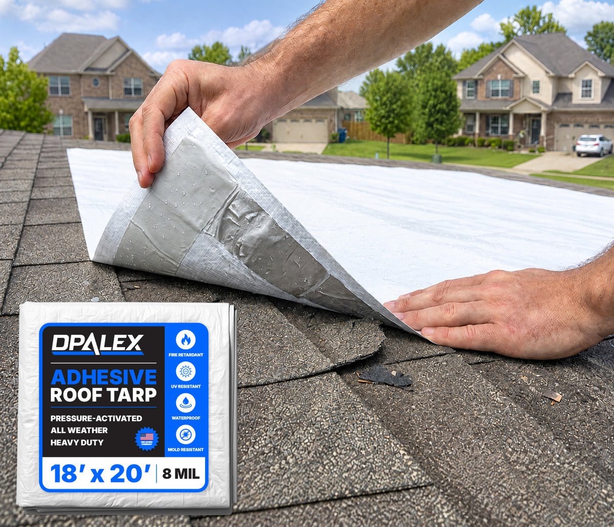 SafetySeal - Self-Adhesive Waterproof Tarp