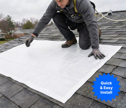 Emergency Roof Tarp - Self-Adhesive