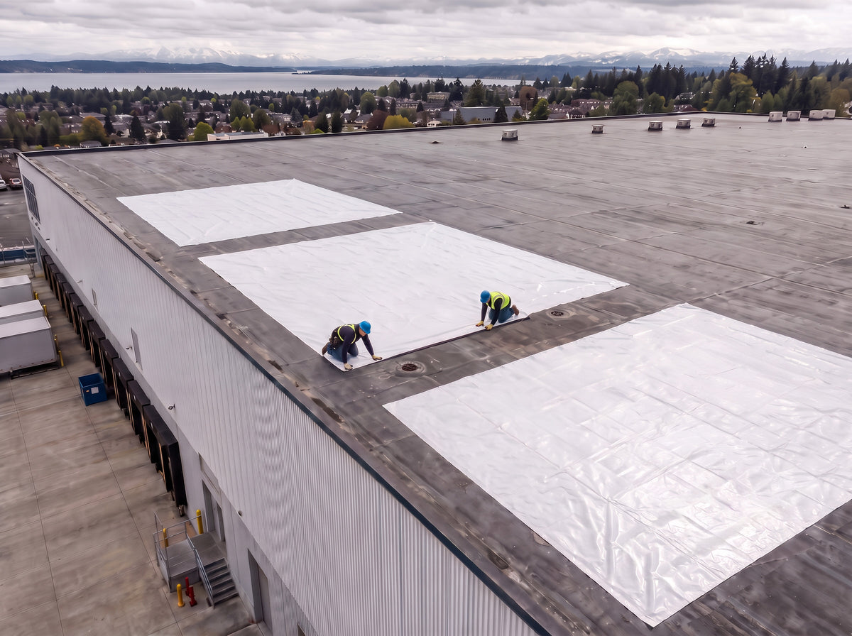 SafetySeal - Self-Adhesive Waterproof Tarp