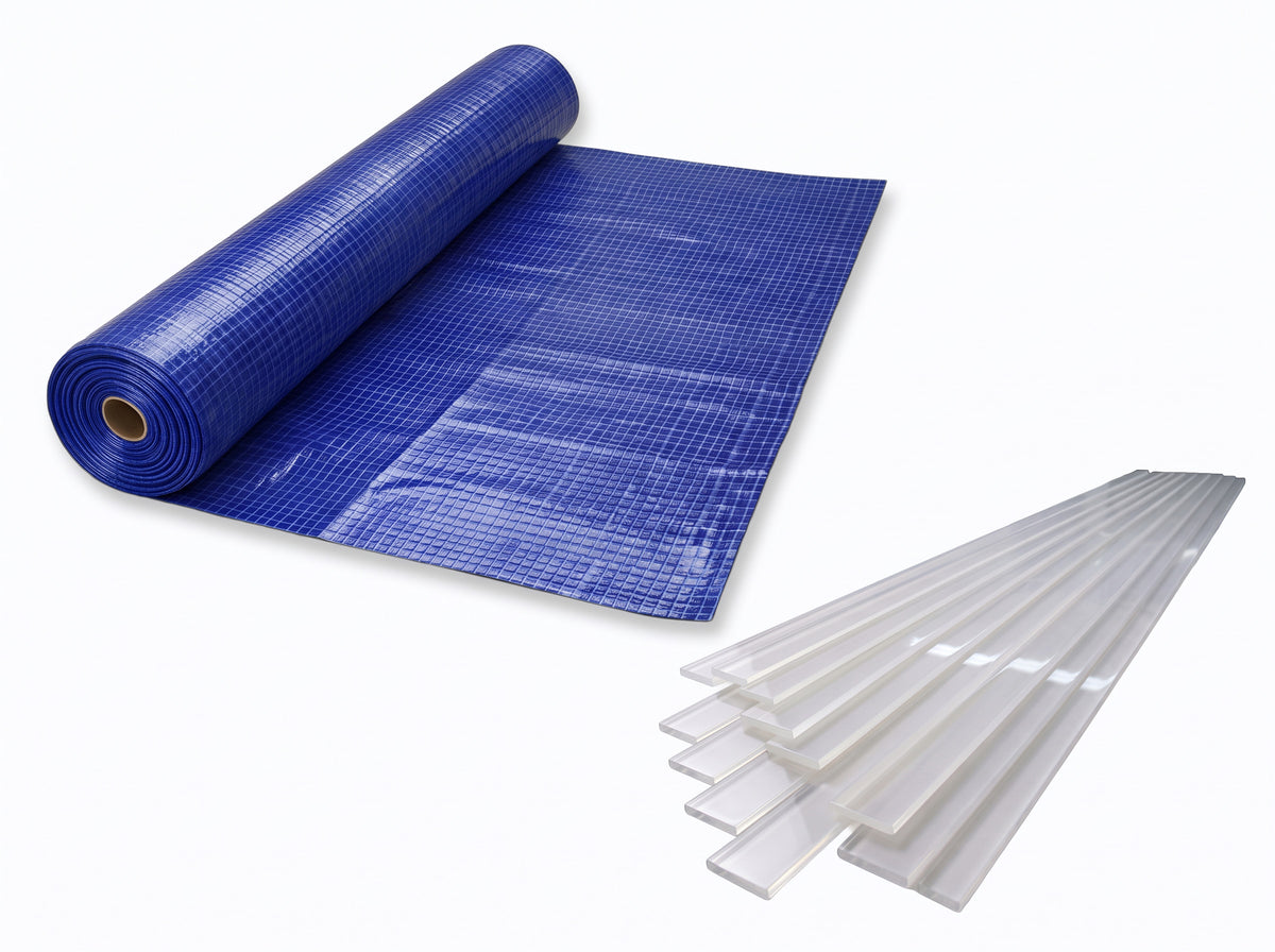 Emergency Roof Sheeting Blue 