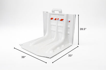 Modular Flood Barrier System - 39" Commercial, Rapid Deploy, Reusable