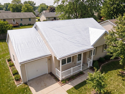 Emergency Roof Sheeting White 
