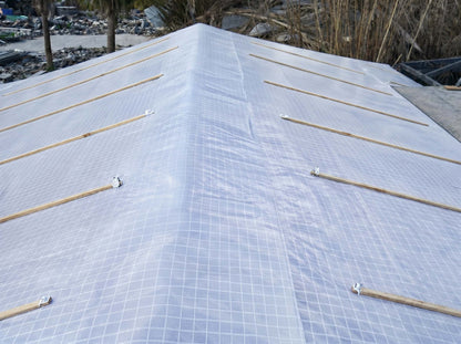 Emergency Roof Sheeting White 