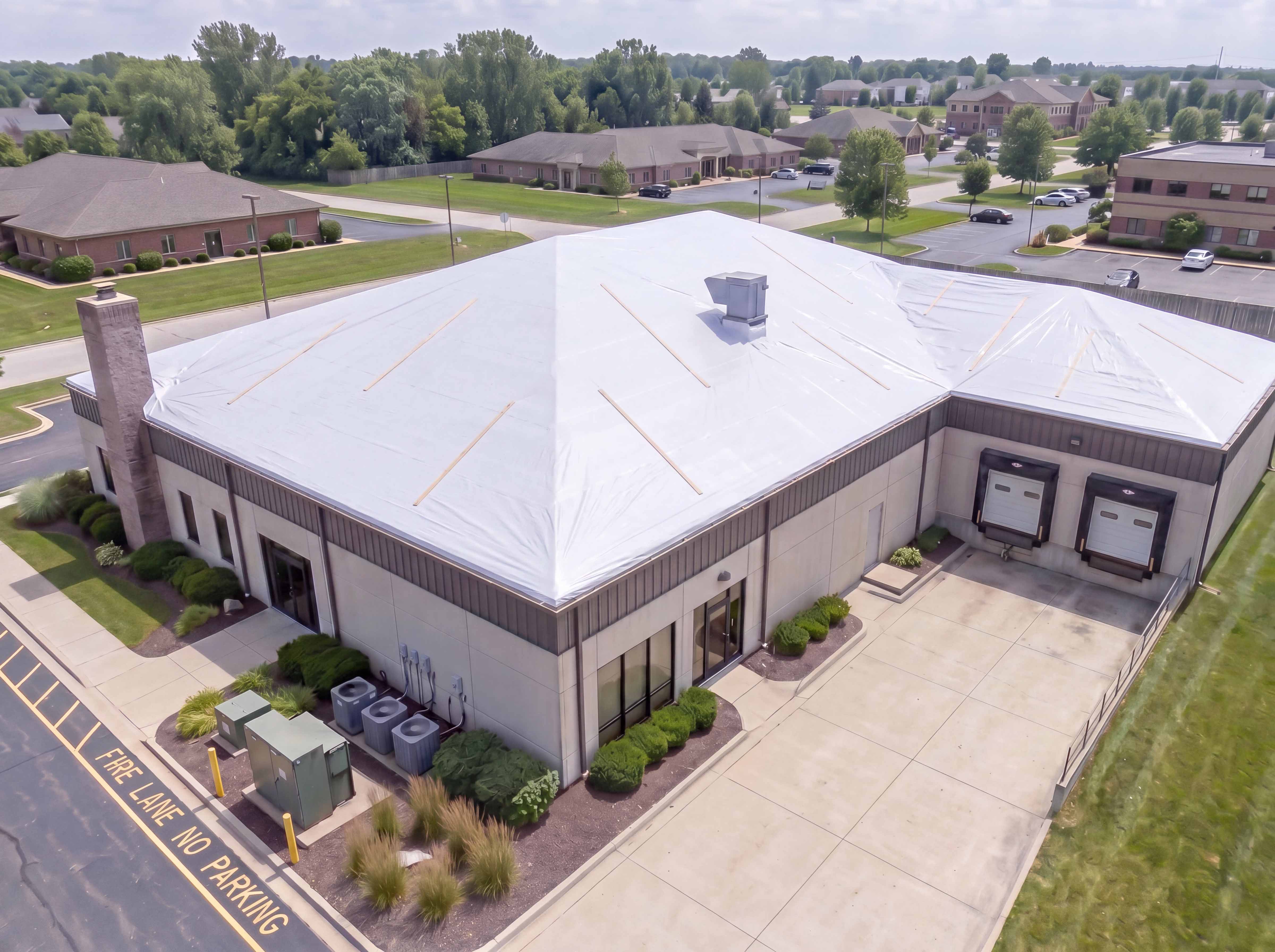 Emergency Roof Sheeting White 