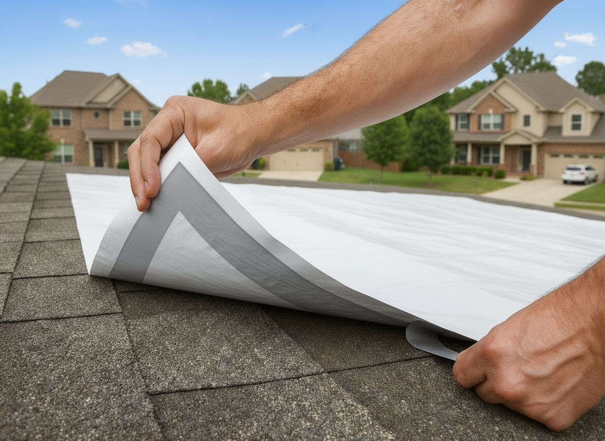 SafetySeal Adhesive Tarp