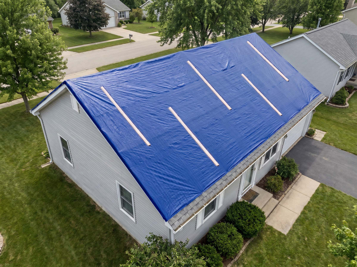 blue tarp for roof 10 Mil Pattern:Wink Camping an der belgischen faire-helden easy and effective solution